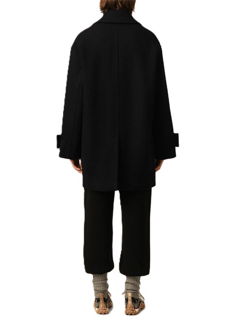Caban corto in lana vergine. Ami Paris | FCO480.WV0078001 BLACK